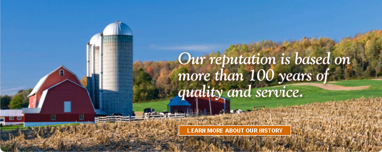 Our reputation is based on more than 100 years of quality and service.